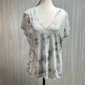 Valerie Separates floral blouse size XL